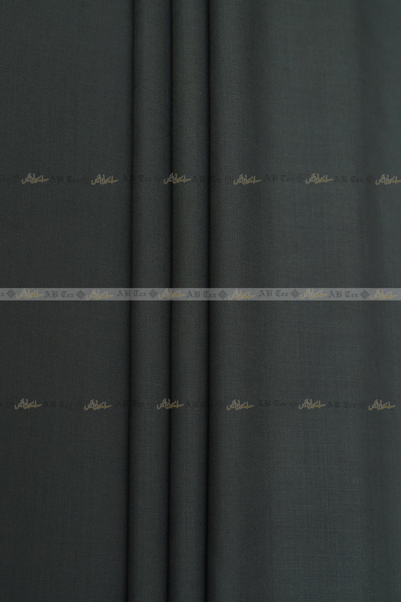 Virsa Cotton Deep Charcoal Green