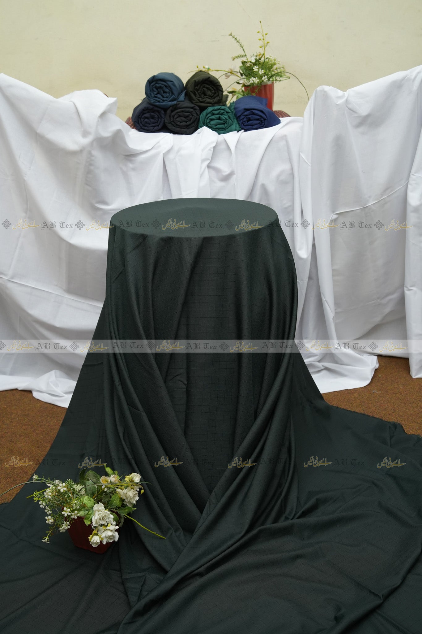 Elegant Boski Dark forest green